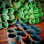 Shamrock slowfeeder - Blauw oranje