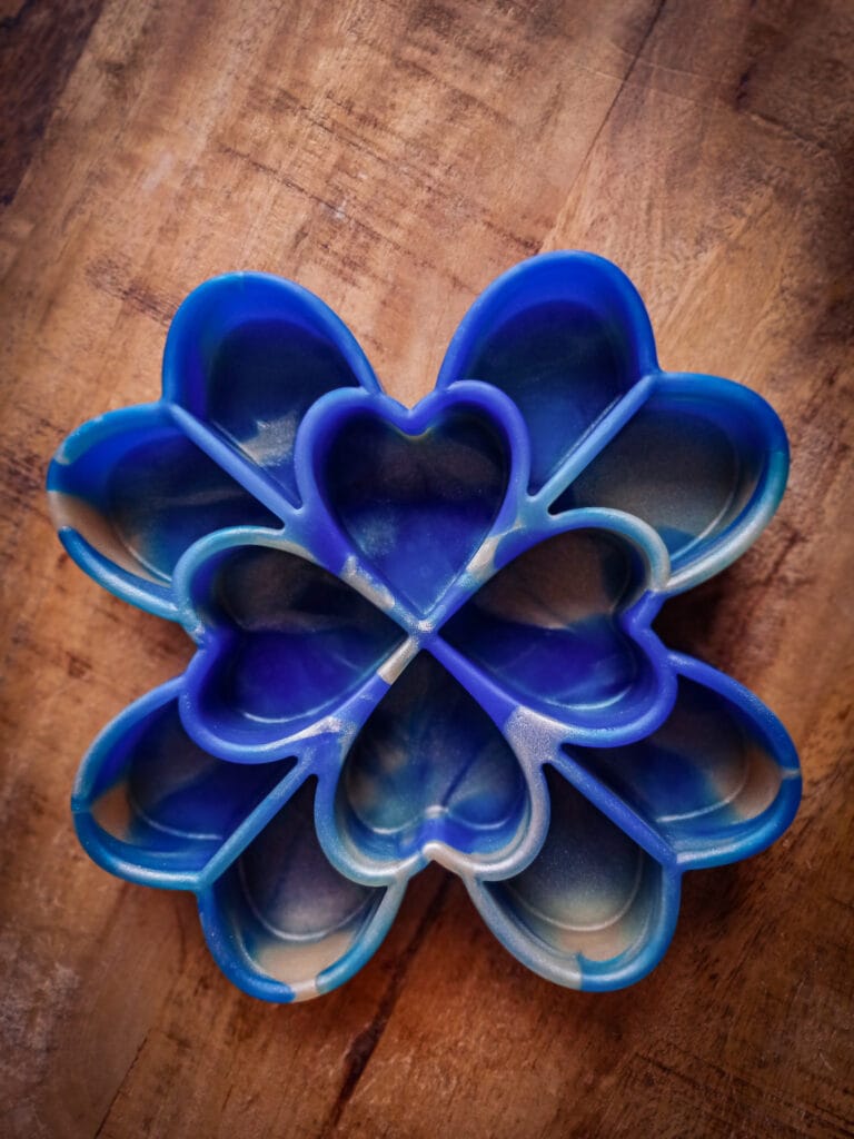 Shamrock Mini - Marine Blauw-Goud